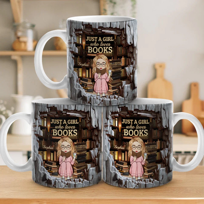 Reading Fuels My Soul - Personalized Custom Mug - Christmas Gift For Book Lovers