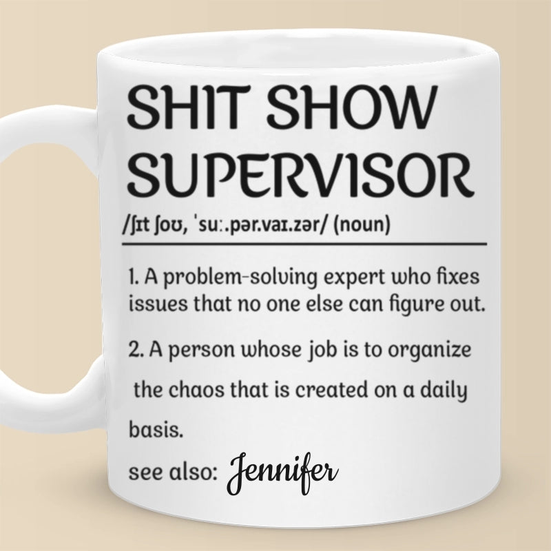 A Problem Solving Expert - Coworker Personalized Custom Mug - Gift For Coworkers, Work Friends, Colleagues