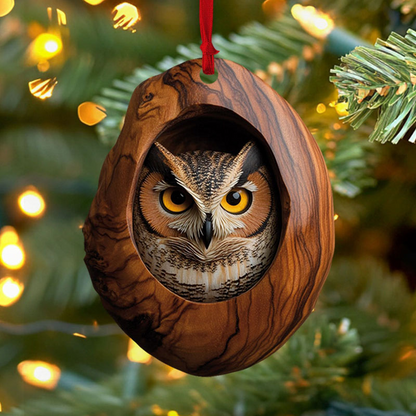 Forest Animal Christmas Ornament