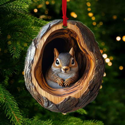 Forest Animal Christmas Ornament