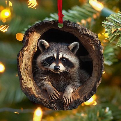 Forest Animal Christmas Ornament