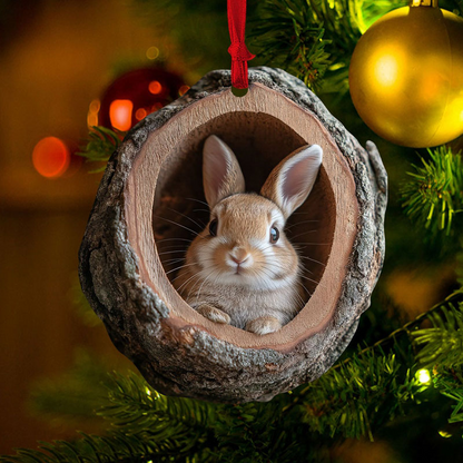 Forest Animal Christmas Ornament