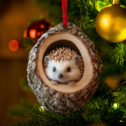 Forest Animal Christmas Ornament