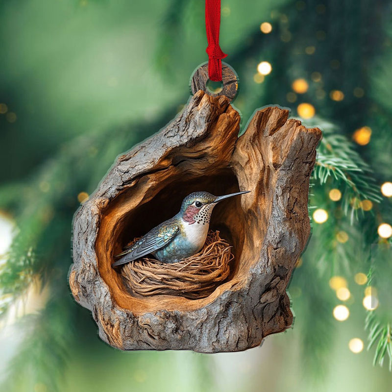 Forest Animal Christmas Ornament