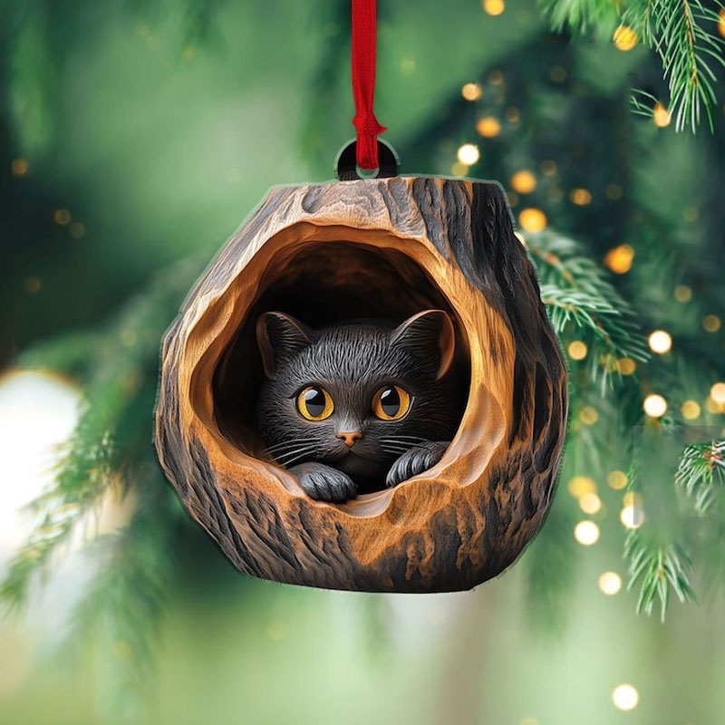 Forest Animal Christmas Ornament