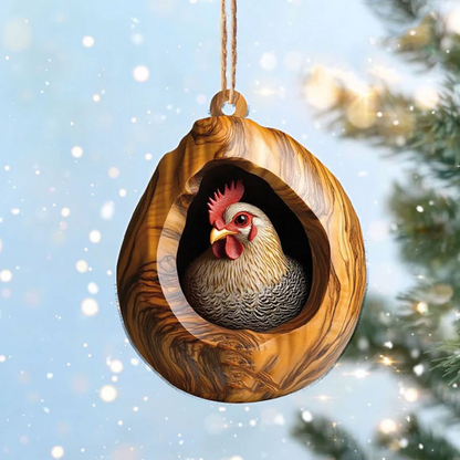 Forest Animal Christmas Ornament