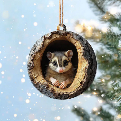 Forest Animal Christmas Ornament