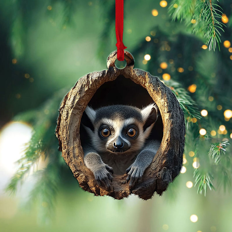 Forest Animal Christmas Ornament