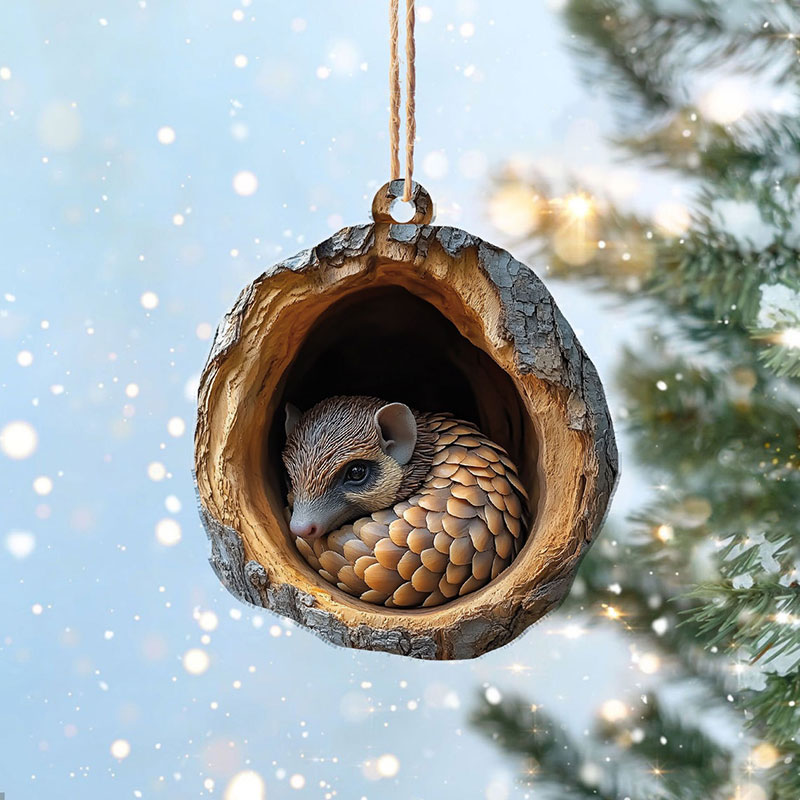 Forest Animal Christmas Ornament