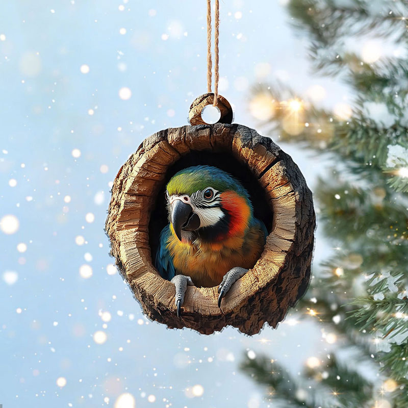 Forest Animal Christmas Ornament