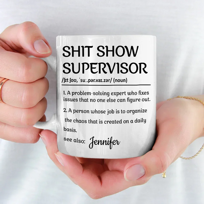 A Problem Solving Expert - Coworker Personalized Custom Mug - Gift For Coworkers, Work Friends, Colleagues