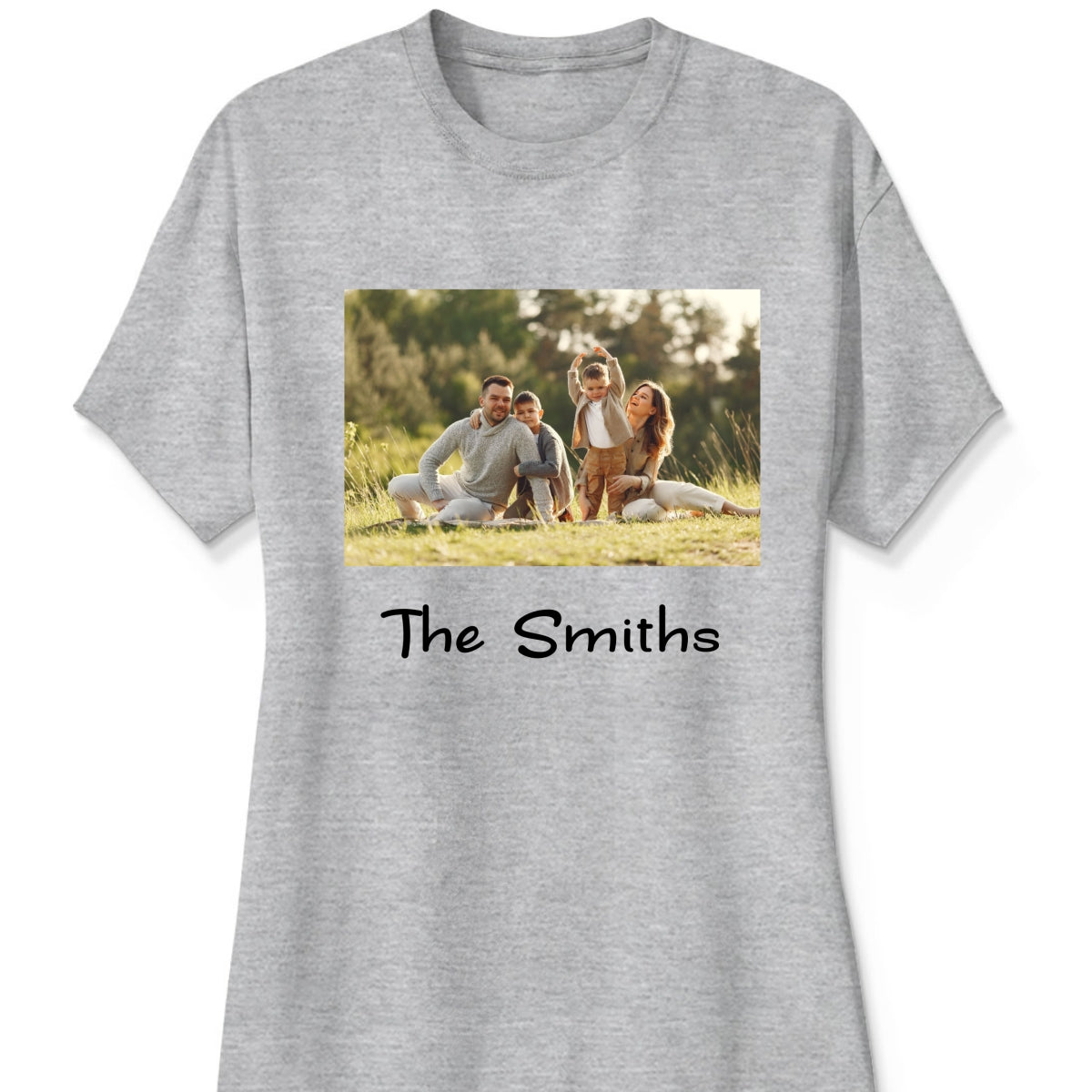 Custom Family Photo Personalized Shirt