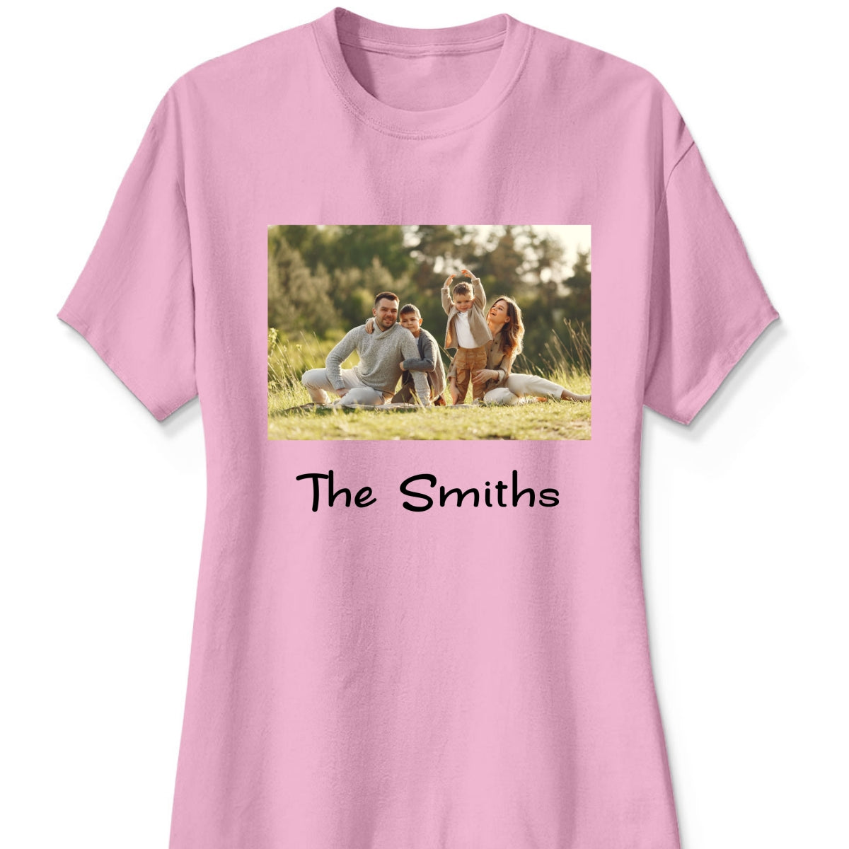 Custom Family Photo Personalized Shirt