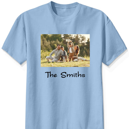 Custom Family Photo Personalized Shirt