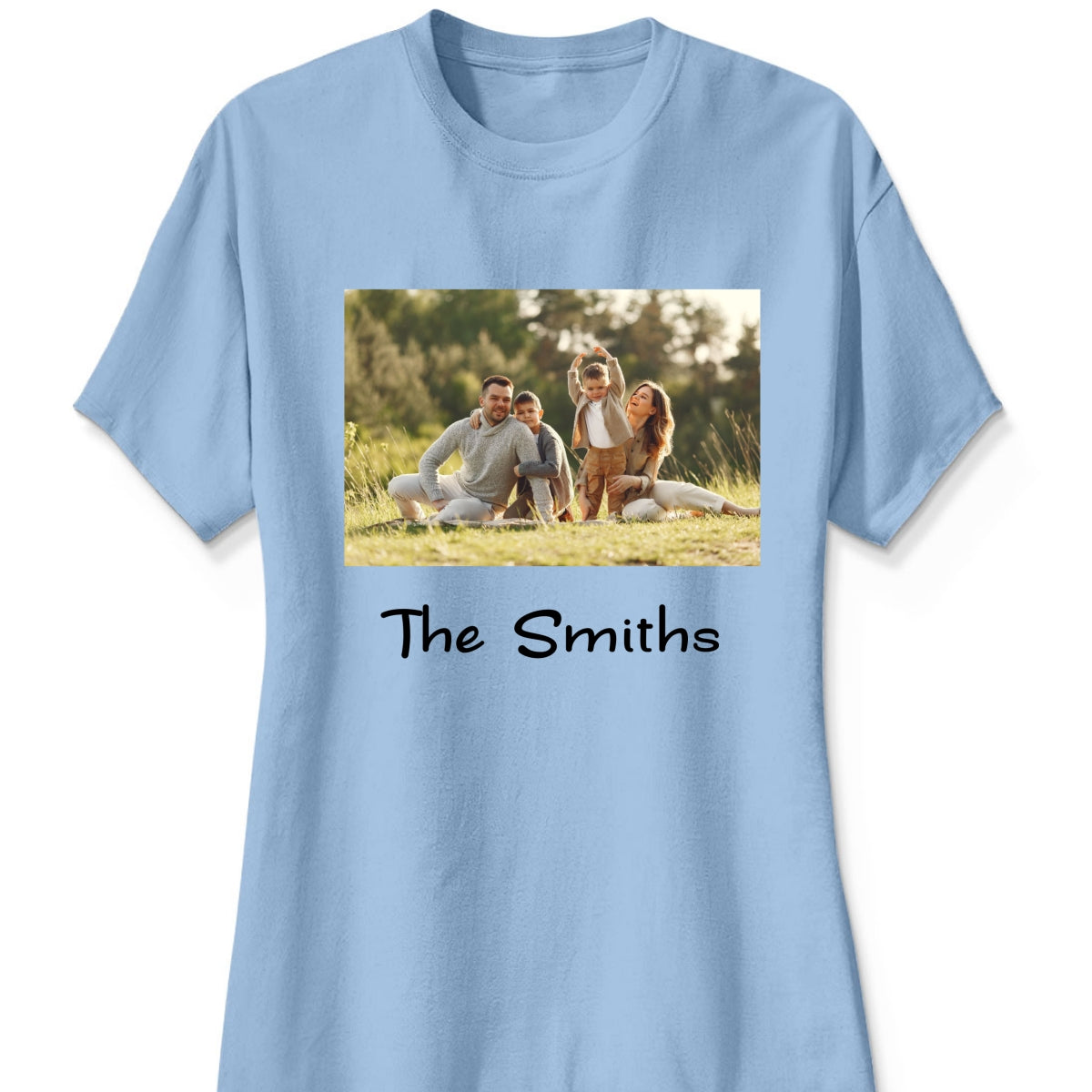 Custom Family Photo Personalized Shirt