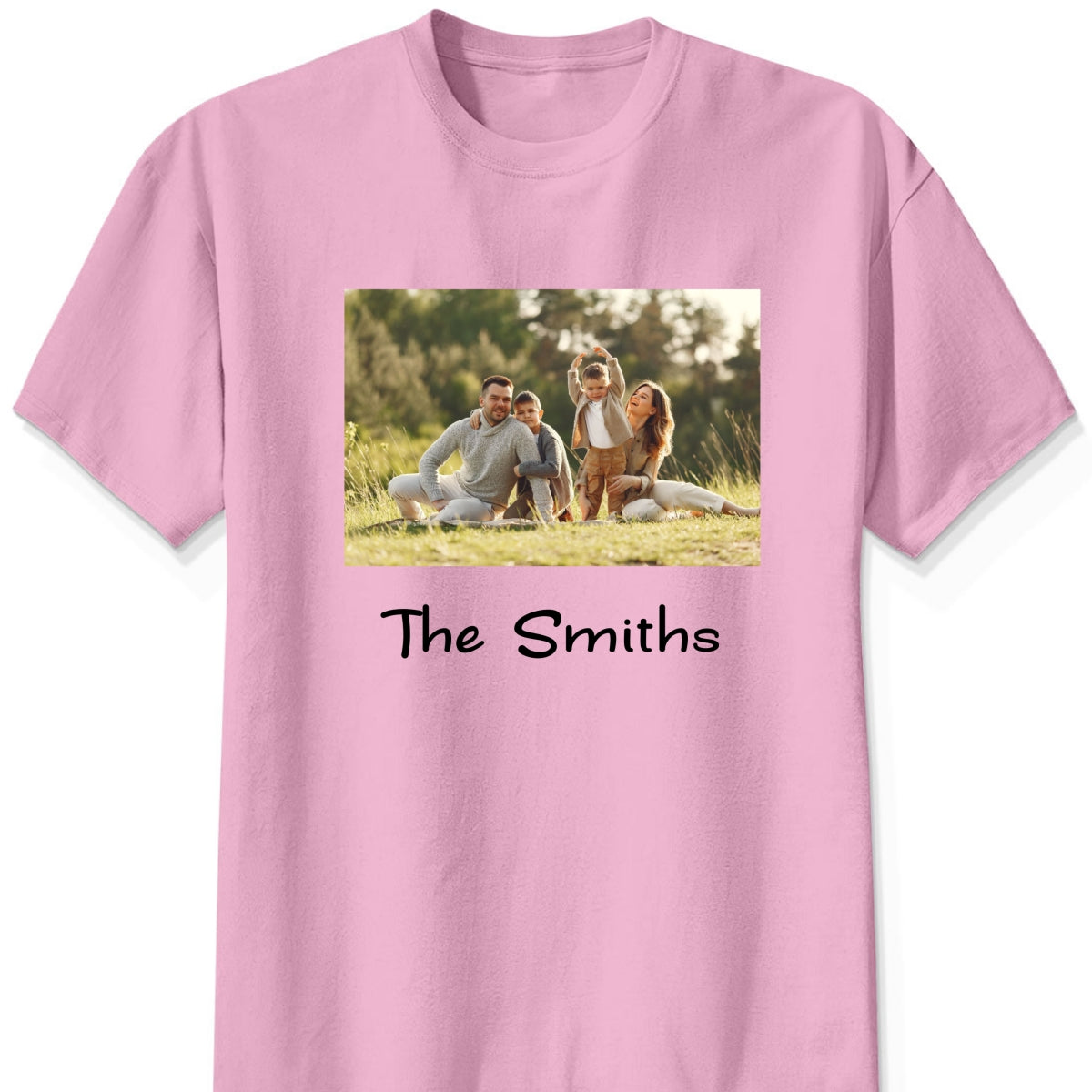 Custom Family Photo Personalized Shirt