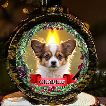 Custom Photo Your Furry Friend Always Lights Up Your Day - Dog & Cat Personalized Custom Candlelight Lantern Ornament - Christmas Gift For Pet Owners, Pet Lovers