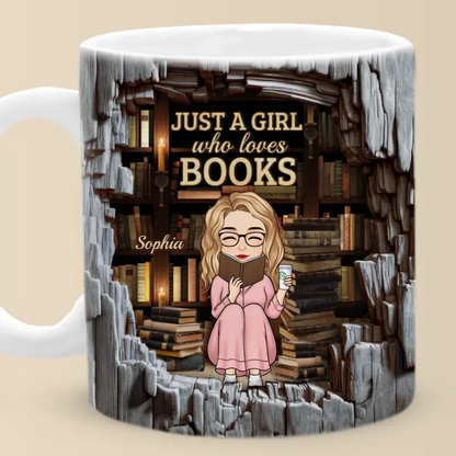 Reading Fuels My Soul - Personalized Custom Mug - Christmas Gift For Book Lovers