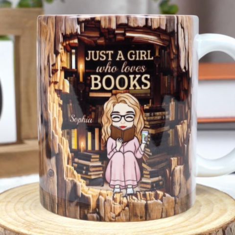 Reading Fuels My Soul - Personalized Custom Mug - Christmas Gift For Book Lovers